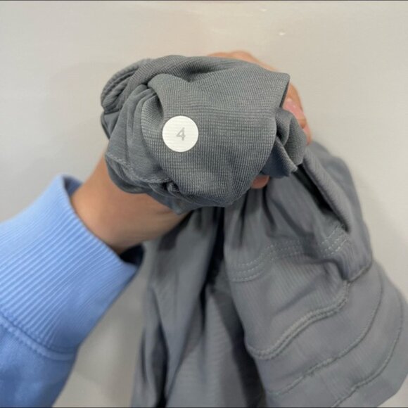 Lululemon Unlined Studio Pants Grey Athleisure Athletic Size 4 - Picture 7 of 8